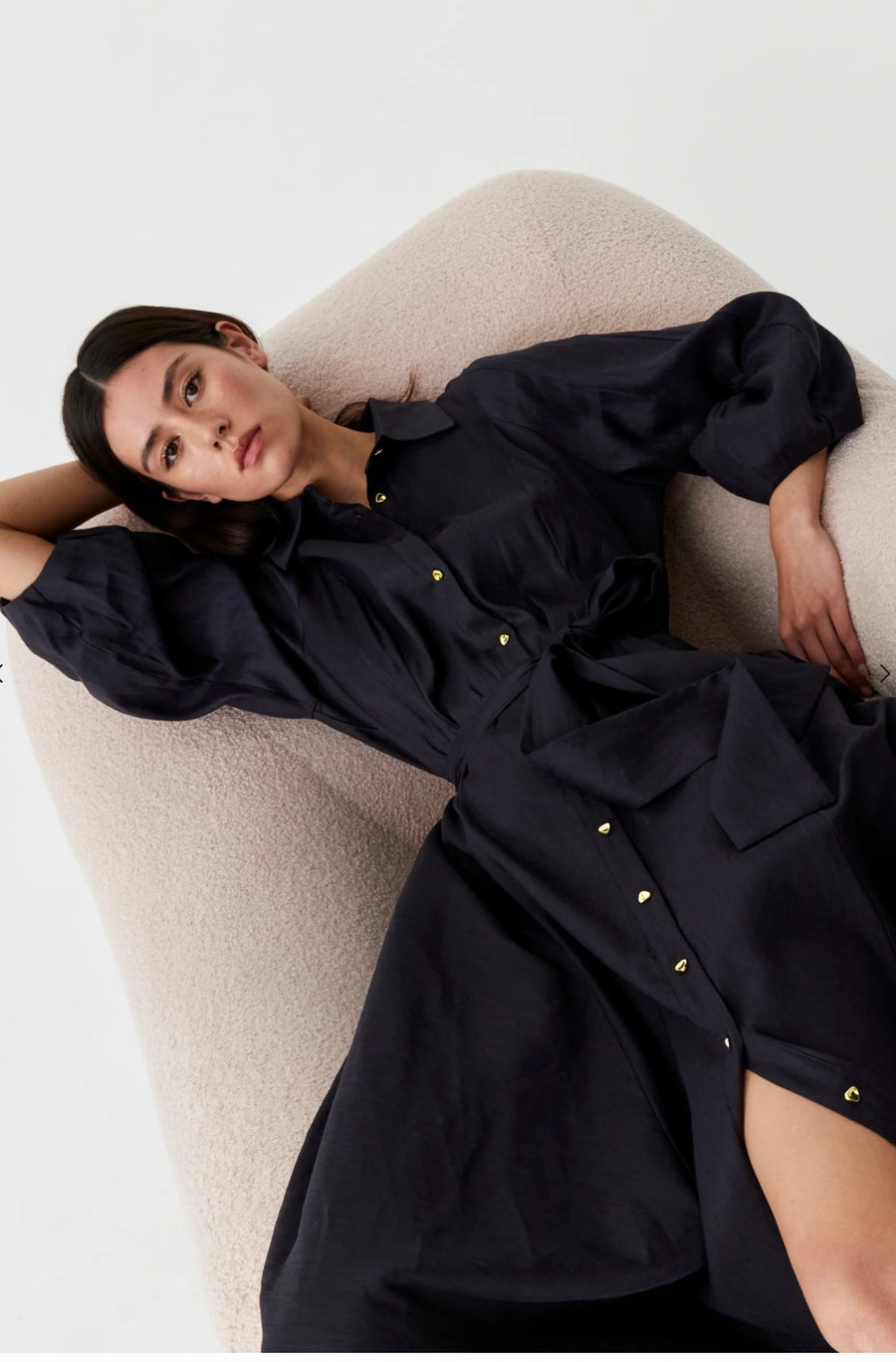 Morrison II MADELYN Shirt Dress - navy