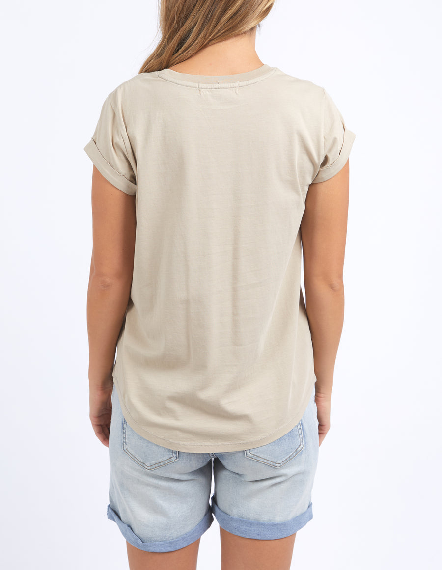 Foxwood II MANLY Tee - Oat