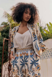 Oncewas II AURORA Reversible Jacket - golden Medina/marrakech topaz