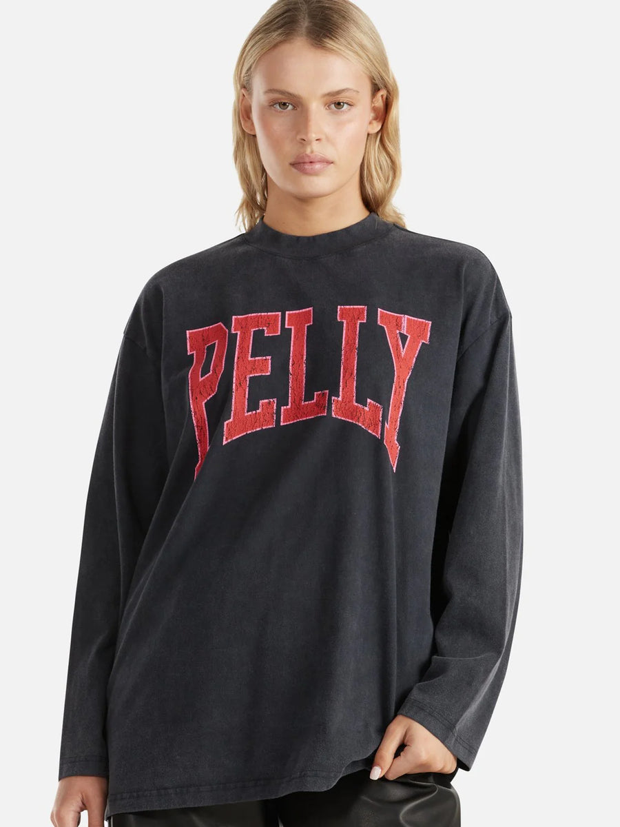 ENA Pelly II KARA Long Sleeve Tee - Vintage Black