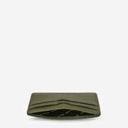 Status Anxiety II TOGETHER For Now Card Wallet  - khaki
