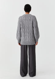 Morrison II EDEN Knit Cardigan - grey