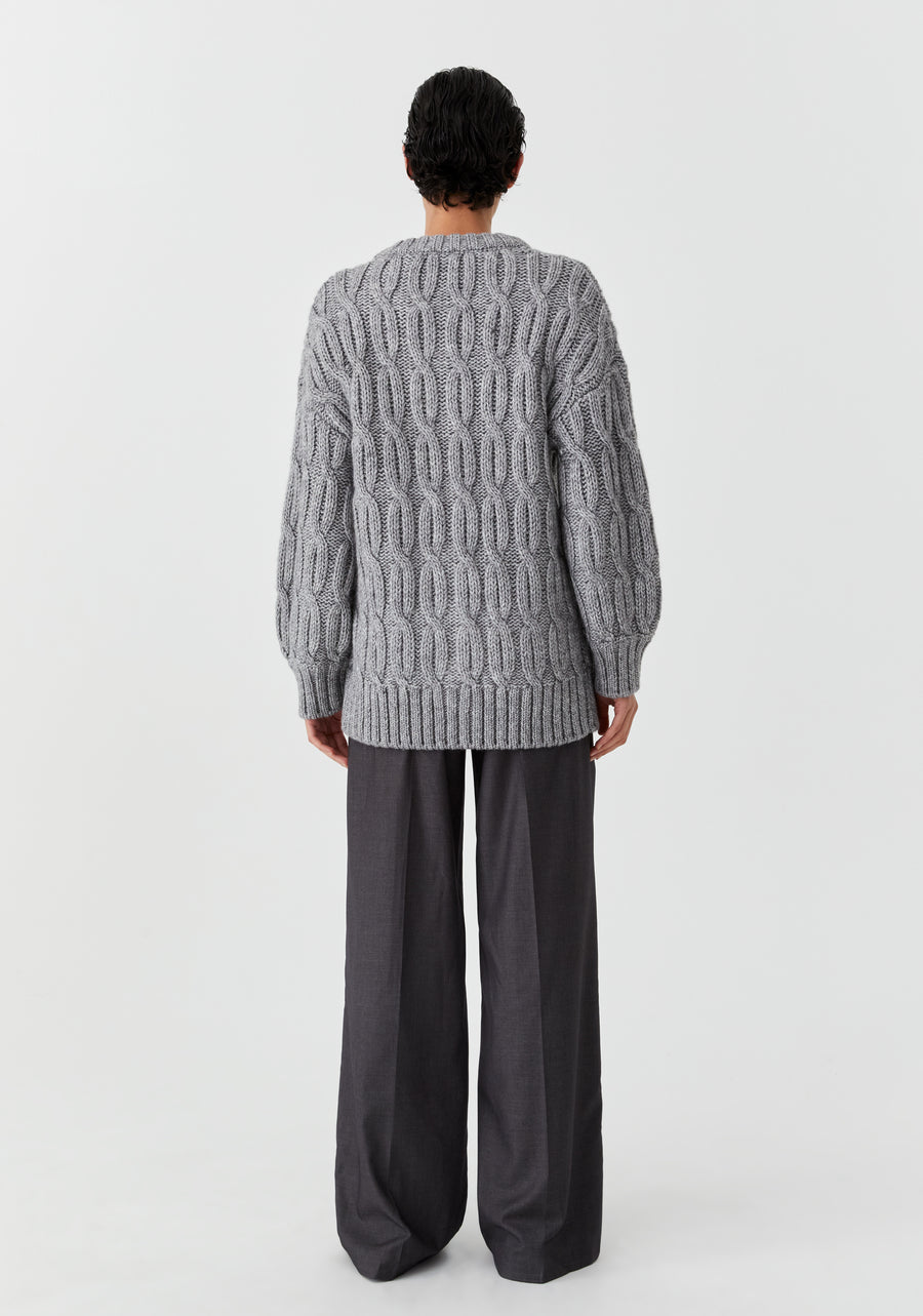 Morrison II EDEN Knit Cardigan - grey