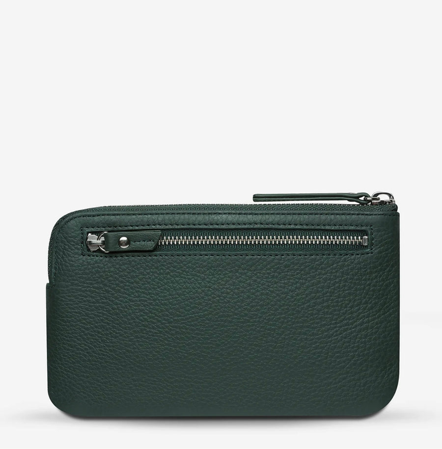 Status Anxiety II SMOKE and MIRRORS wallet - teal