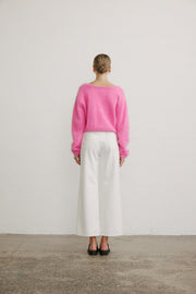 World of Nomads II Stella Boat Neck Knit - Bloom