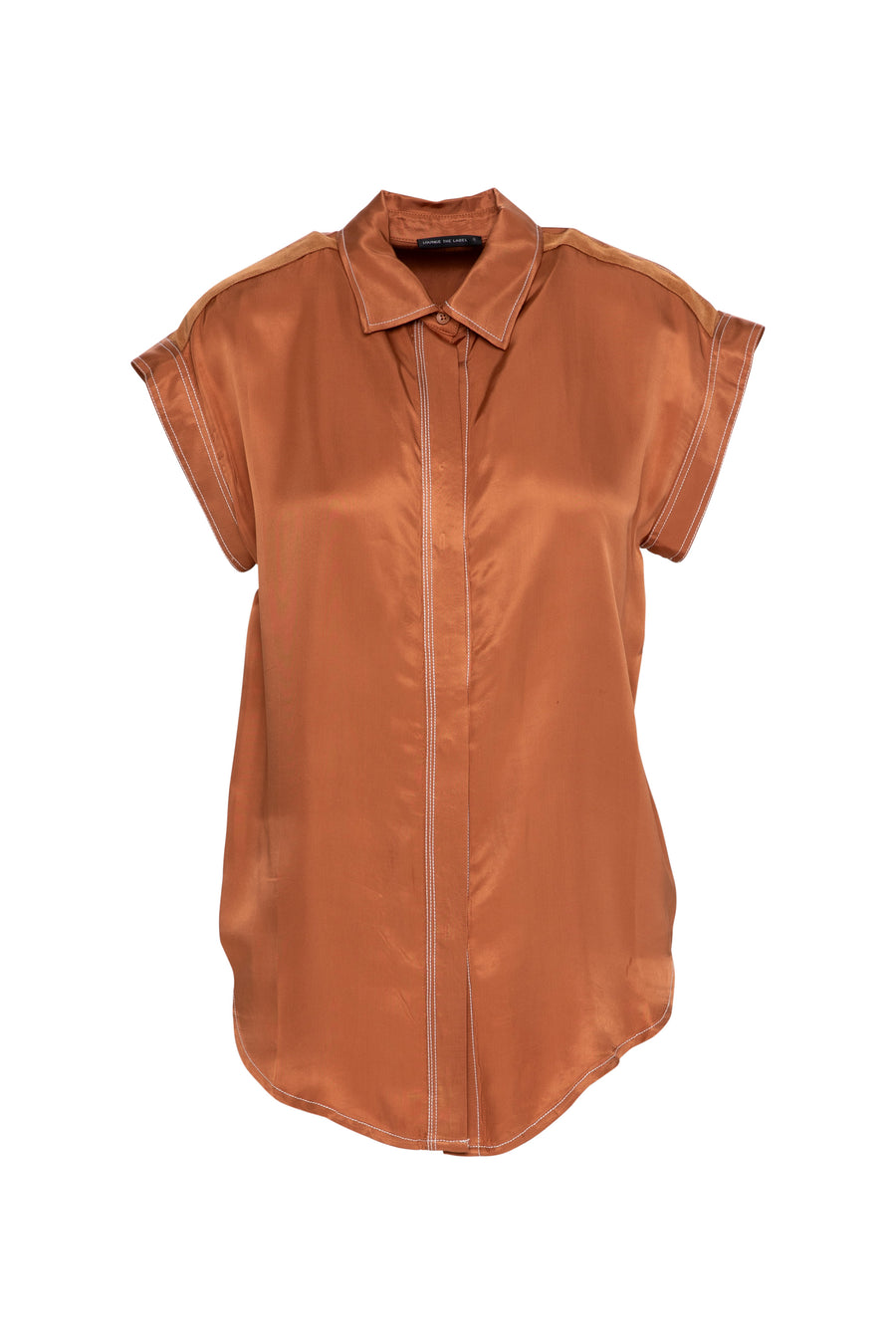 Lounge the Label II LEVANZO Shirt - Rust/White