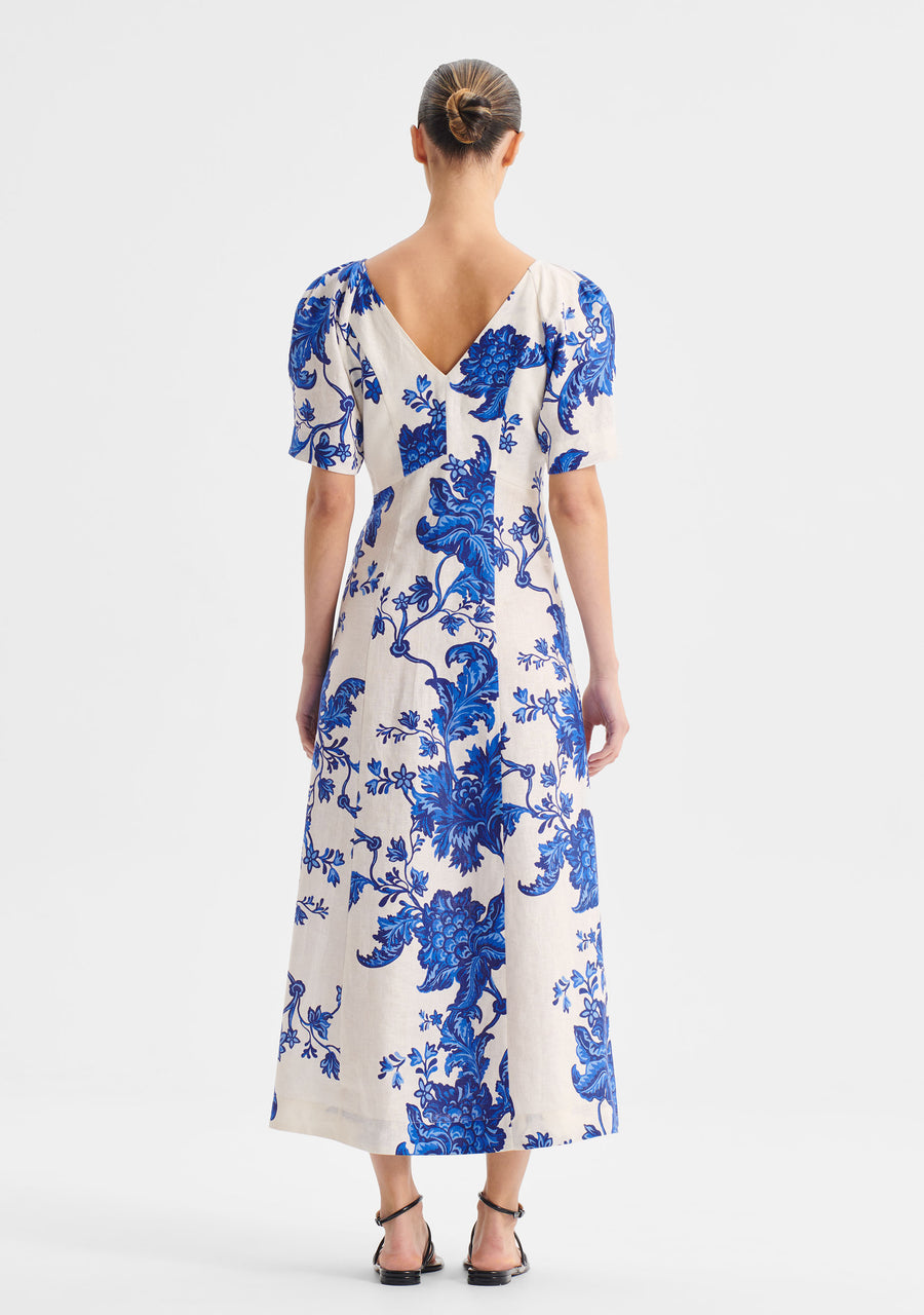 Morrison II BONITA Printed Linen Dress