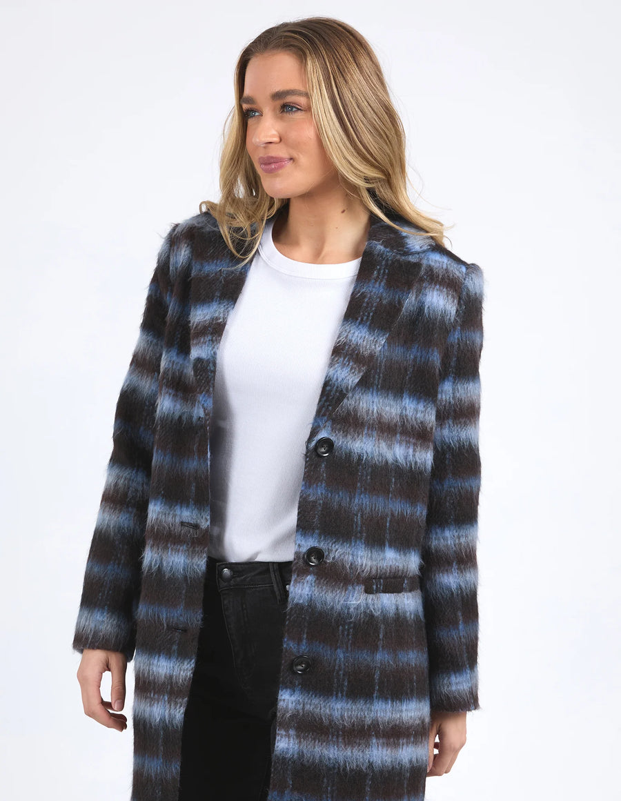 Foxwood II BENNETT Coat - Choc Check