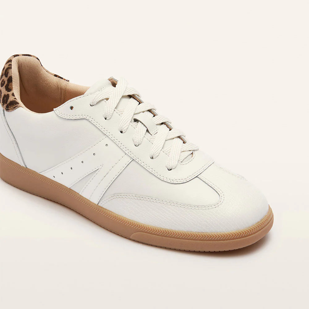 FRANKiE4 II LEVI Sneaker - White/Leopard