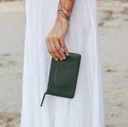 Status Anxiety II SMOKE and MIRRORS wallet - teal