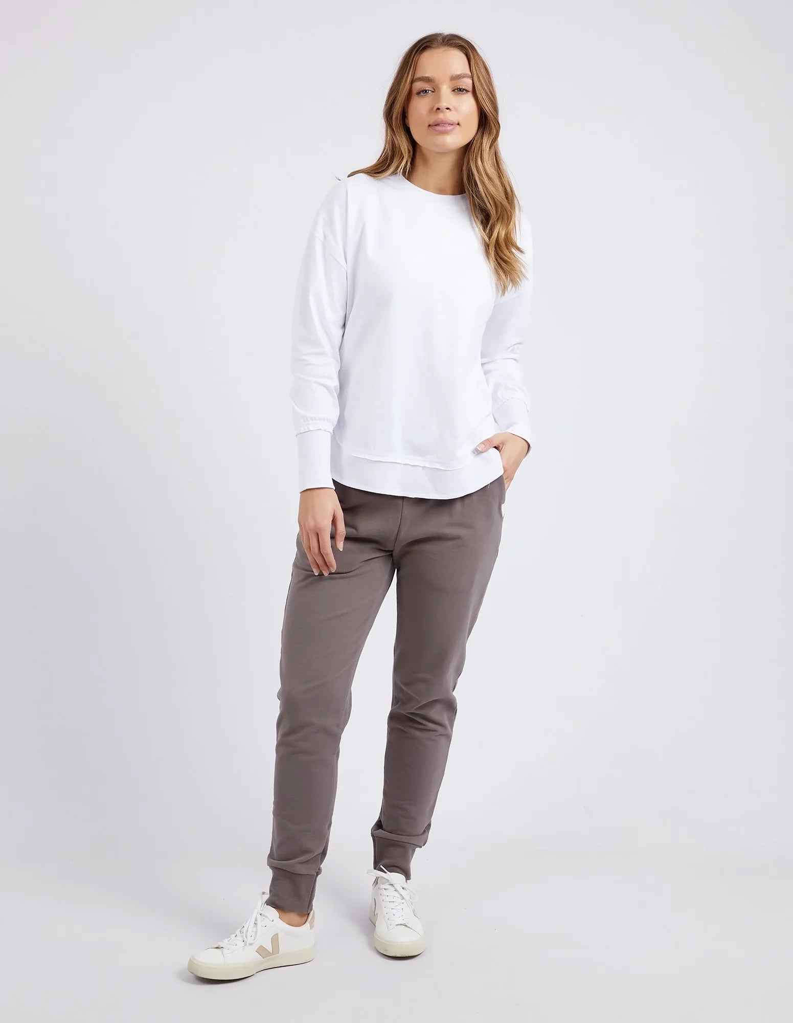 Foxwood II FARRAH Long Sleeve - White