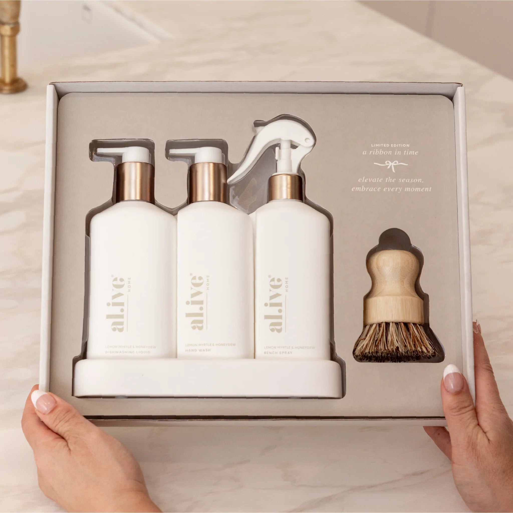 AL.IVE II Kitchen Rituals Gift Set - Lemon Myrtle & Honeydew