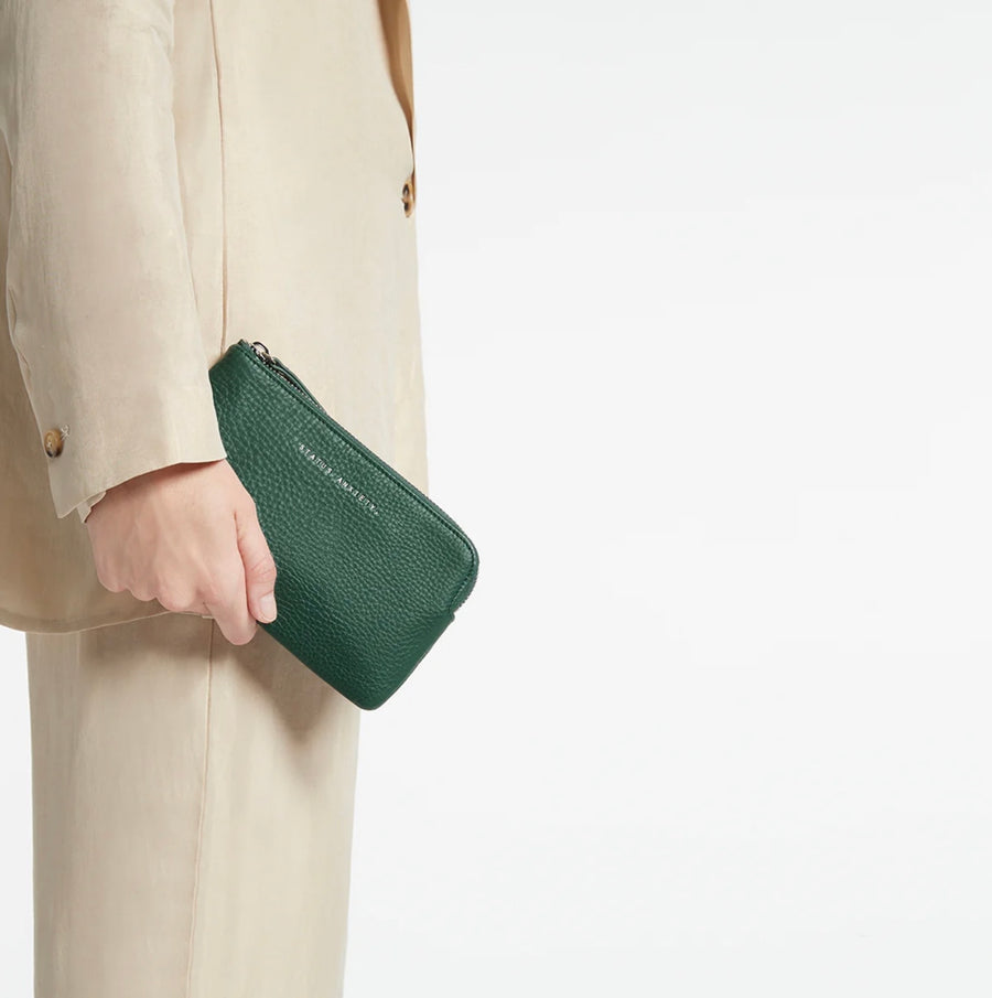 Status Anxiety II SMOKE and MIRRORS wallet - teal