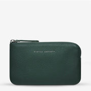 Status Anxiety II SMOKE and MIRRORS wallet - teal