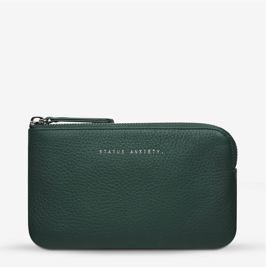 Status Anxiety II SMOKE and MIRRORS wallet - teal