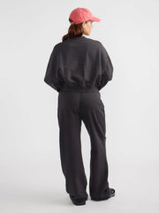 ENA Pelly II HAILEY Crop Sweatshirt - Vintage Black