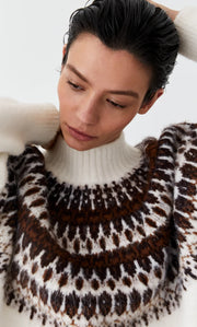 Morrison II TERRANCE Knit Pullover - Cream