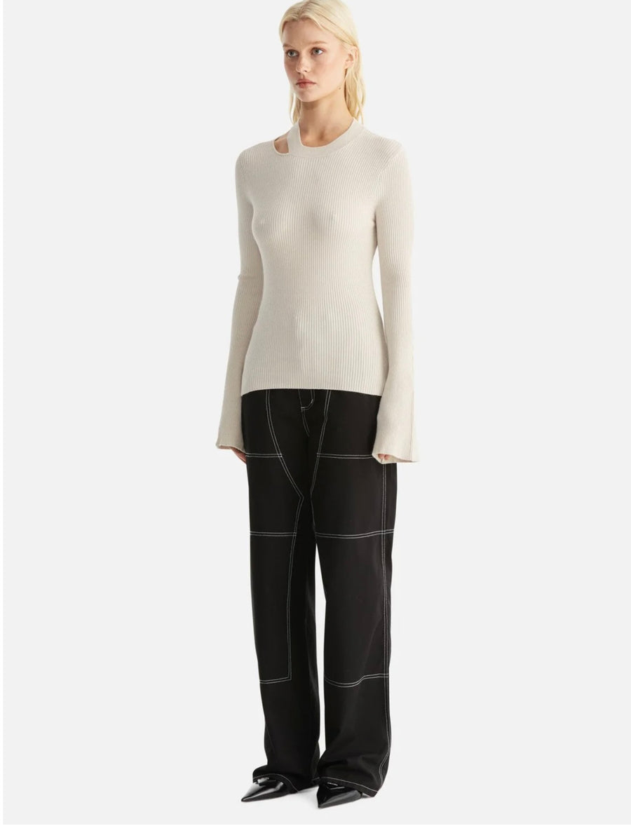 ENA Pelly II TAMSIN Knit Top - Birch