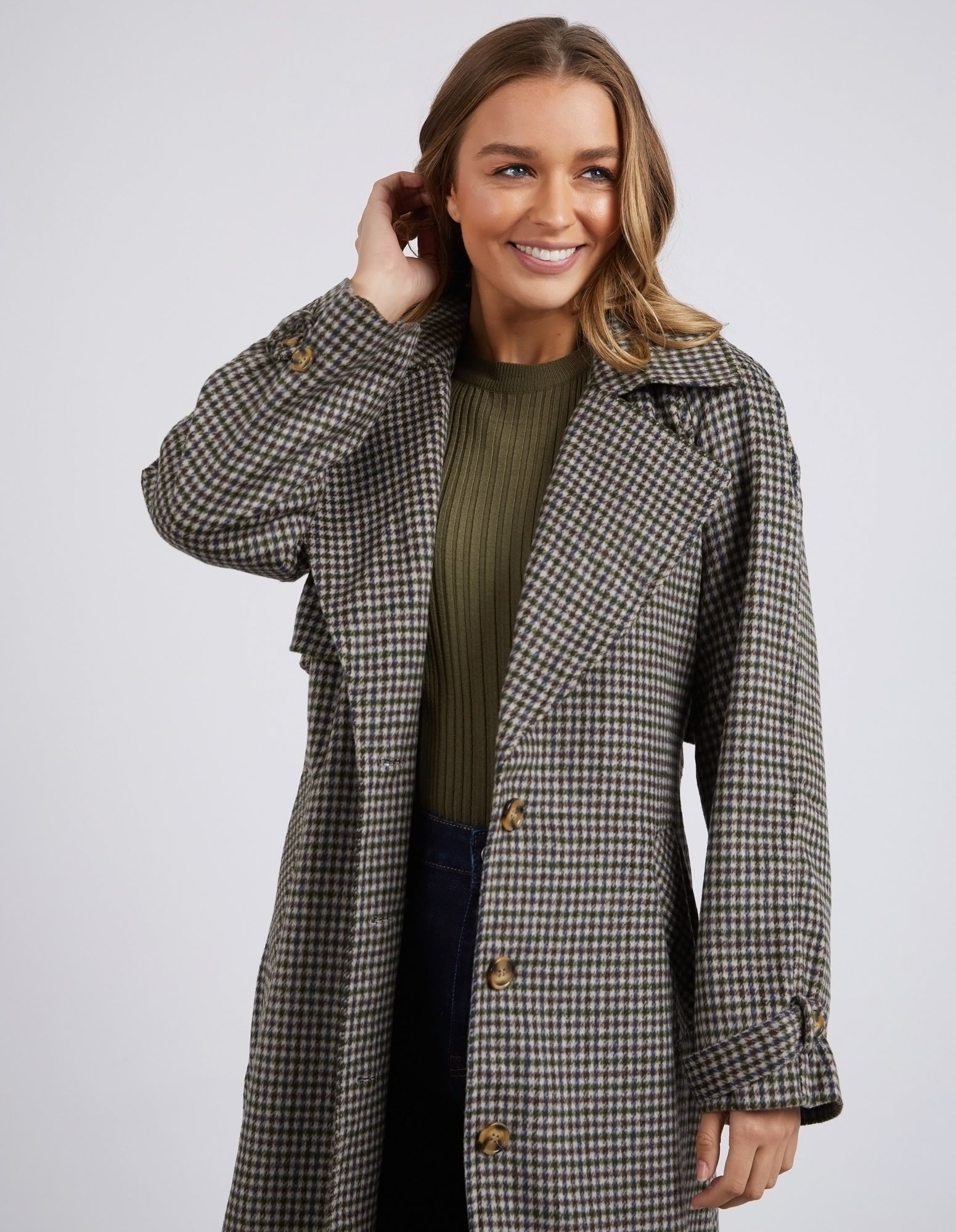 Foxwood II BRODIE Trench - Checkered