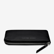 Status Anxiety II SMOKE and MIRRORS zip wallet - black