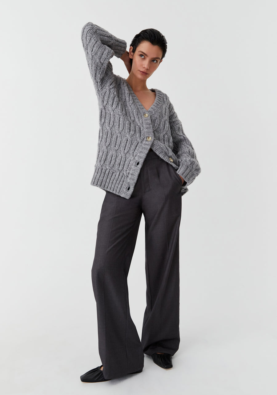 Morrison II EDEN Knit Cardigan - grey