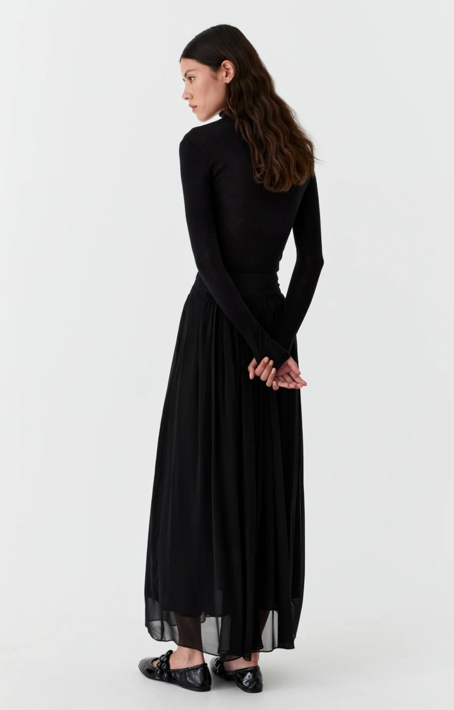 Morrison II MERINO HIGH Neck - black