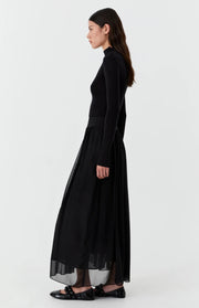 Morrison II MERINO HIGH Neck - black