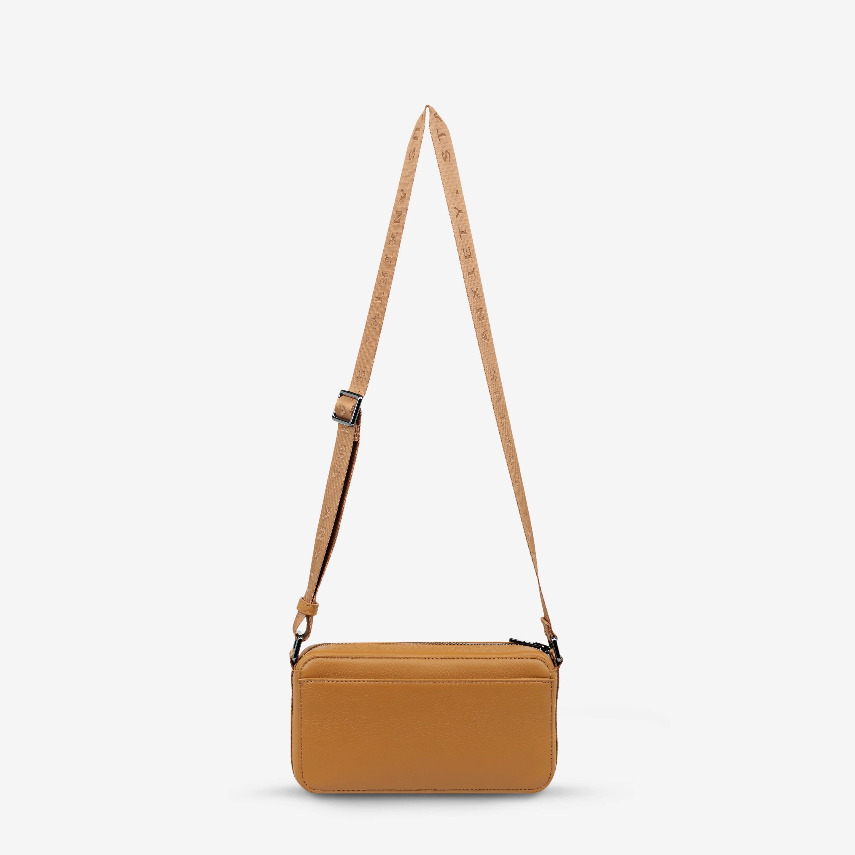 Status Anxiety II DELIRIUM Cross Body Bag - Tan