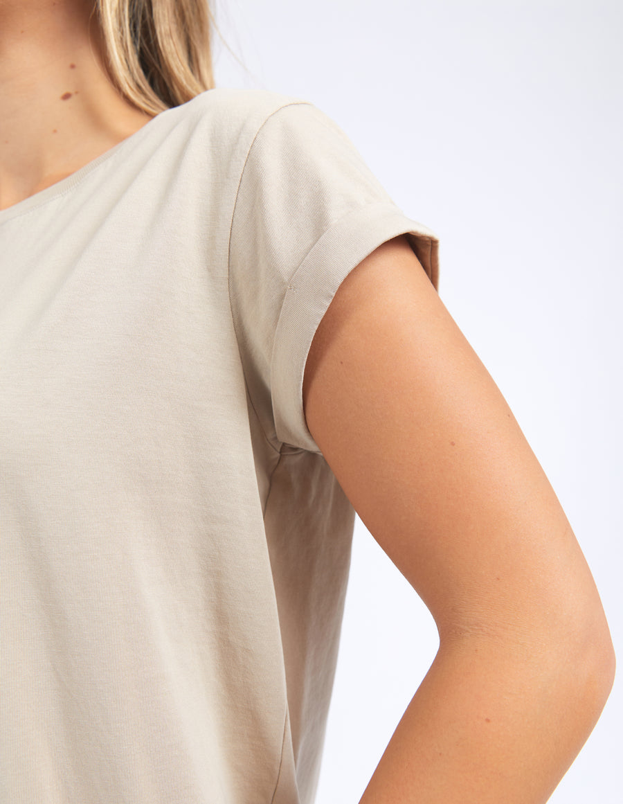 Foxwood II MANLY Tee - Oat