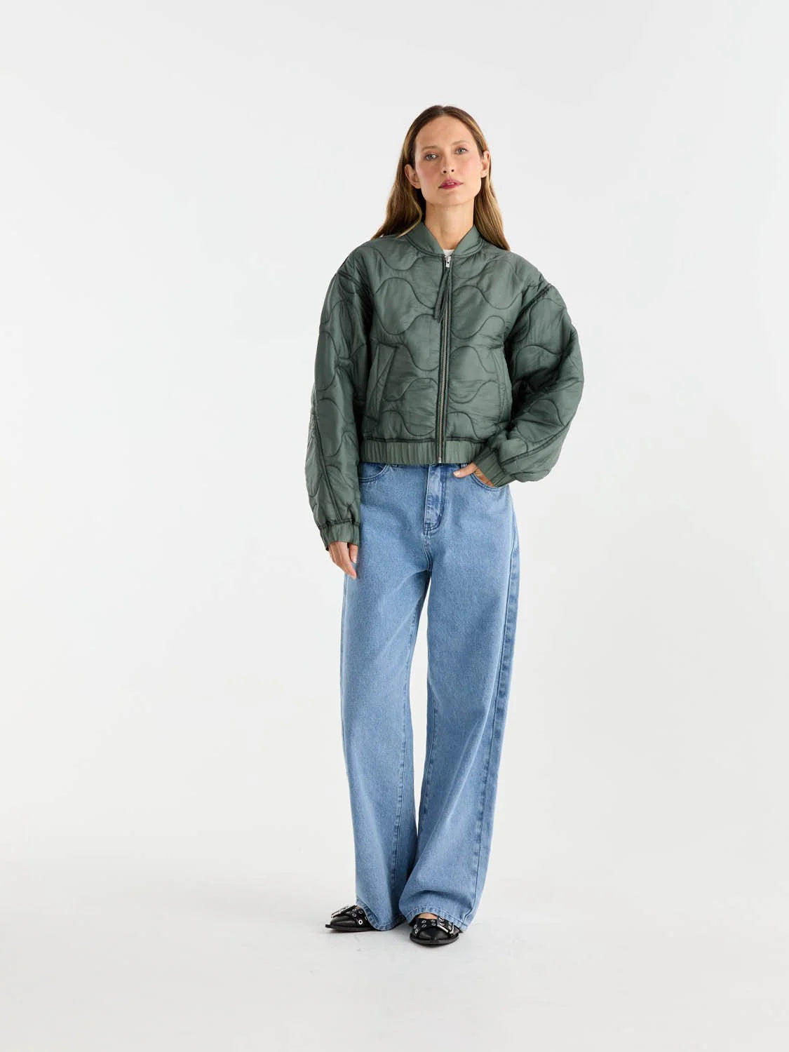 ENA Pelly II MAGNOLIA Quilted Jacket - Olive