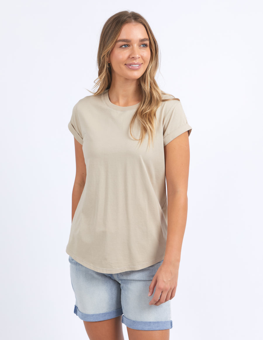 Foxwood II MANLY Tee - Oat
