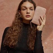 Status Anxiety II SMOKE and MIRRORS Wallet - dusty pink