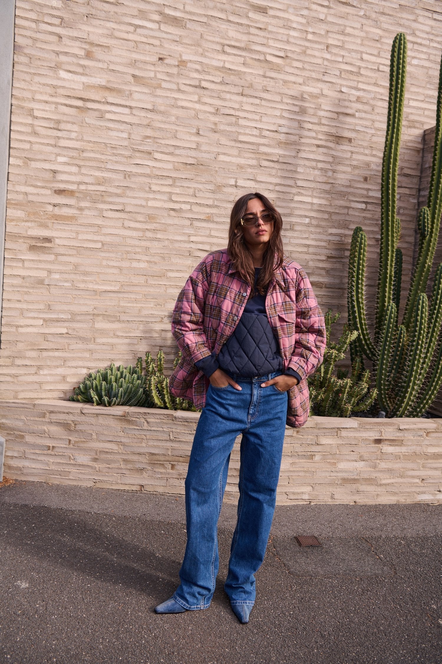 Barry Made II GEORGE Jacket - Pink Check
