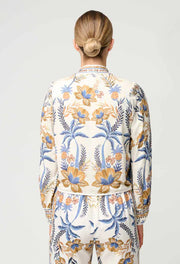 Oncewas II AURORA Reversible Jacket - golden Medina/marrakech topaz