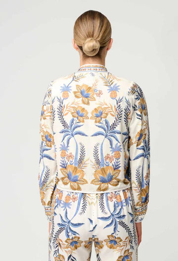 Oncewas II AURORA Reversible Jacket - golden Medina/marrakech topaz