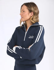 Foxwood II CLUB Zip Crew - Navy