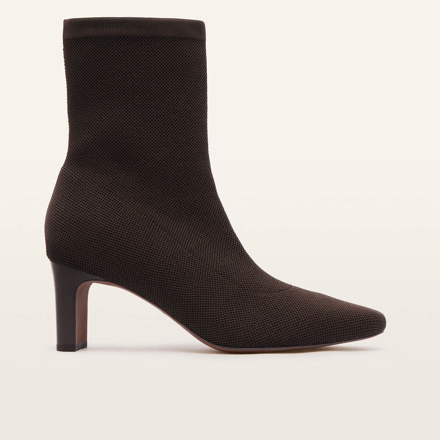 FRANKiE4 II MELROSE Knit Boot - Choclate