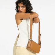 Status Anxiety II DELIRIUM Cross Body Bag - Tan
