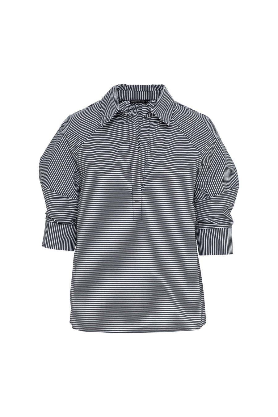 Lounge the Label II VIS Stripe Shirt/Top - charc/white