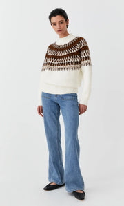 Morrison II TERRANCE Knit Pullover - Cream
