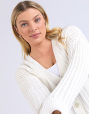 Elm Lifestyle II SASHA Lightweight Cardi - mars