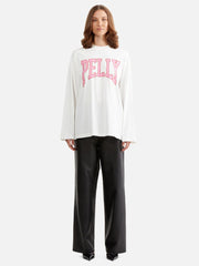 ENA Pelly II KARA Long Sleeve Tee - Vintage White