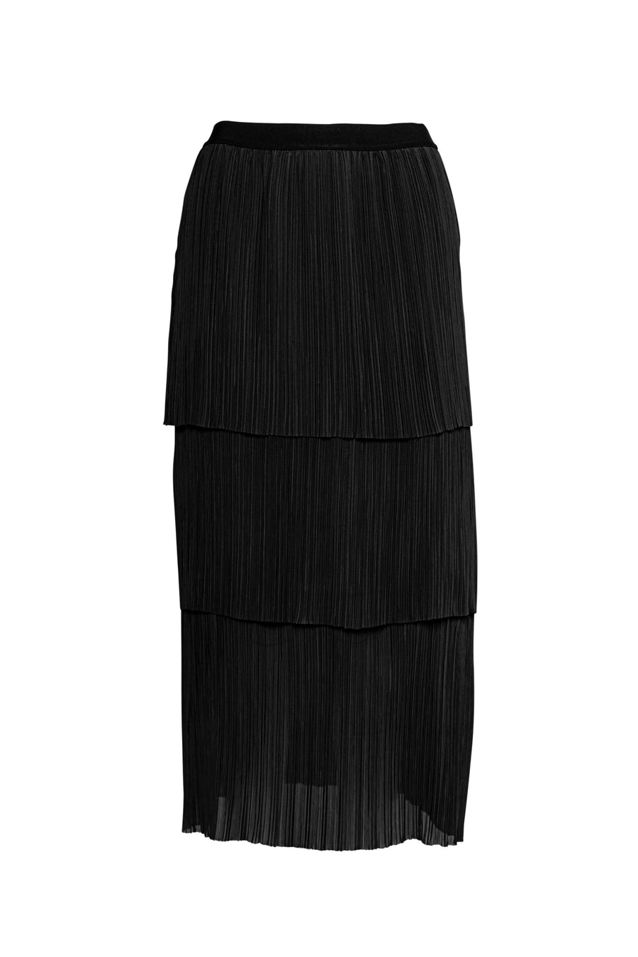 Lounge the Label II PLISSE Skirt - Black