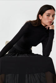 Morrison II MERINO HIGH Neck - black