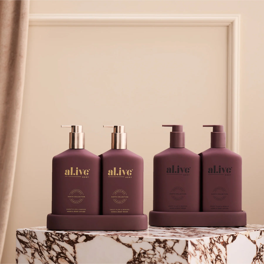 AL.IVE II Transformative Wash & Lotion Duo - Sweet Plum & Berries