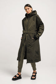Lounge the Label II TOLEDO Detachable 2 Way Jacket - olive