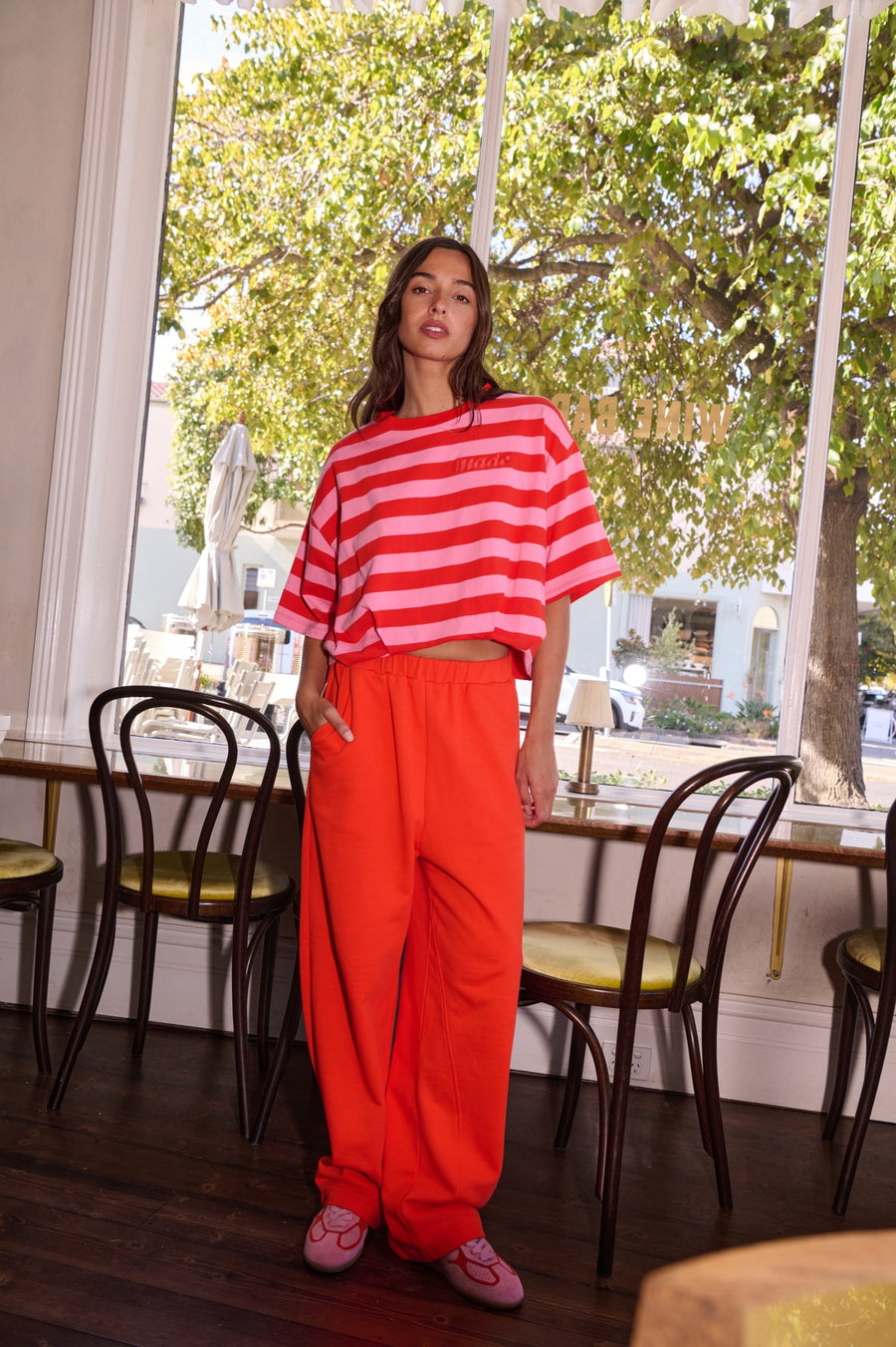 Barry Made II SEEKER Trackpant - Blood Orange
