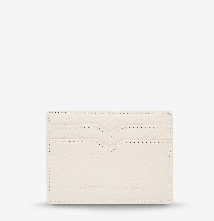 Status Anxiety II TOGETHER For Now Card Wallet - chalk