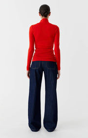 Morrison II MORRI MERINO Round Neck - flame