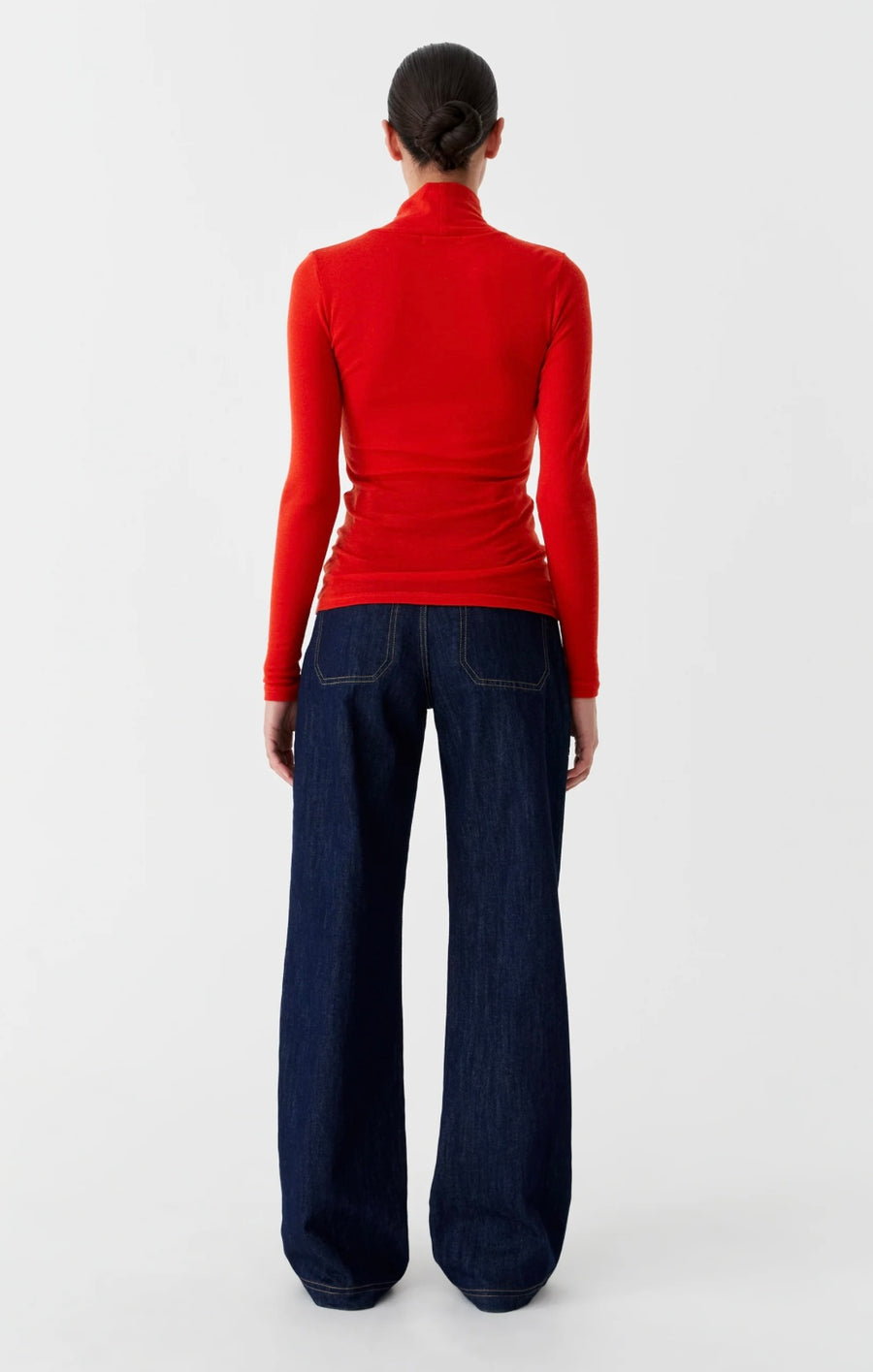 Morrison II MORRI MERINO Round Neck - flame
